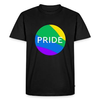 Pride - Men's Premium Organic T-Shirt - black - Front - Nico (187cm)