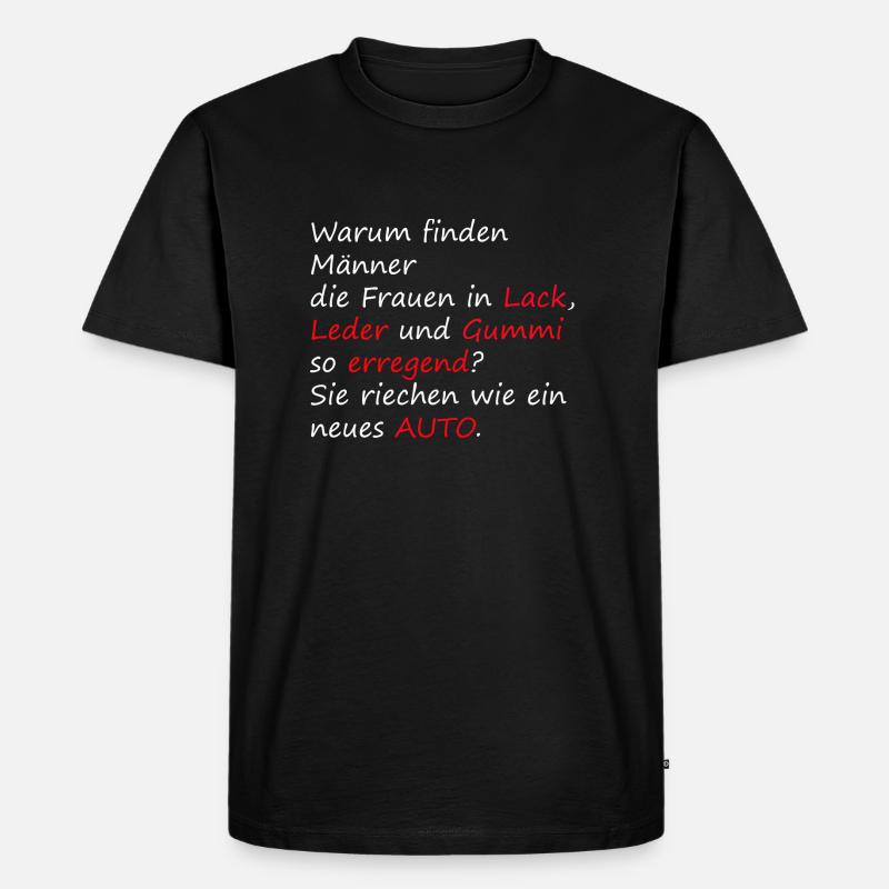 Männer - Männer Premium Bio T-Shirt - Schwarz