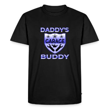 Garage - T-shirt Premium bio Homme - noir - Devant - Nico (187cm)
