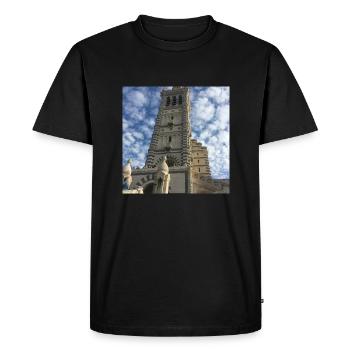 InShot 20221009 202641202 - T-shirt Premium bio Homme - noir - Devant - Nico (187cm)