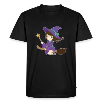 Bbc Ghosts Mary - T-shirt Premium bio Homme - noir - Devant - Nico (187cm)