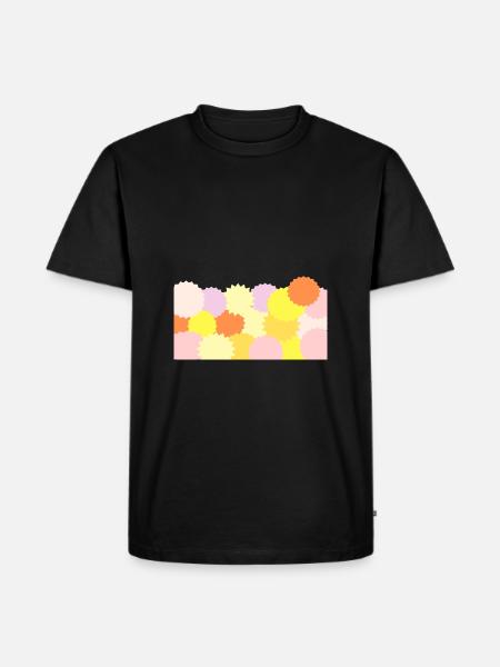 BONHEURS-BECHER - Männer Premium Bio T-Shirt - Schwarz