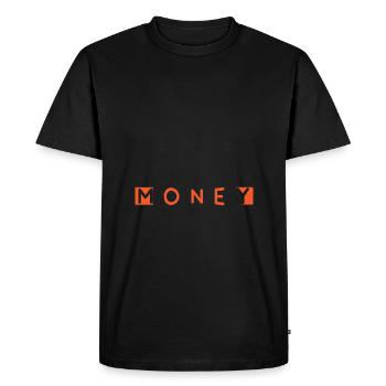 Argent - T-shirt Premium bio Homme - noir - Devant - Nico (187cm)