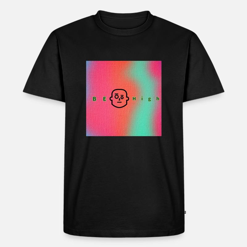 HighTechX - Männer Premium Bio T-Shirt - Schwarz