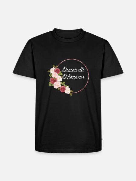 Demoiselle d'honneur - T-shirt Premium bio Homme - noir