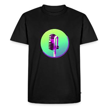 Singer Vocals Musicians Band Singing Hobby Singers - Men's Premium Organic T-Shirt - black - Front - Nico (187cm)