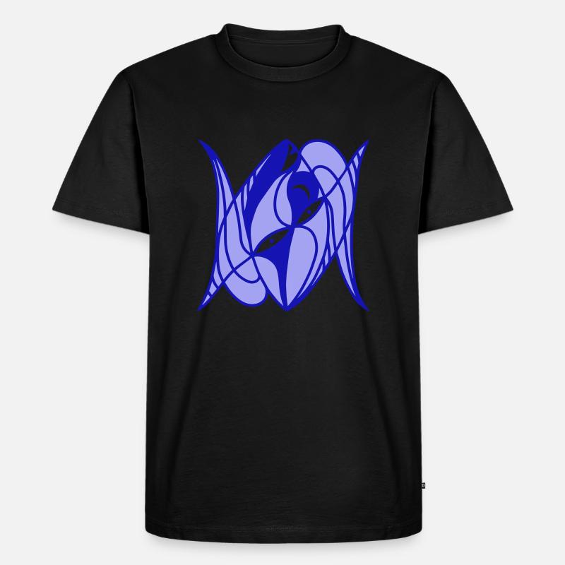 Metamorphose. Evolutionäre Verwandlung - Männer Premium Bio T-Shirt - Schwarz