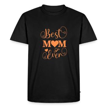 Meilleure maman de tous les temps - T-shirt Premium bio Homme - noir - Devant - Nico (187cm)