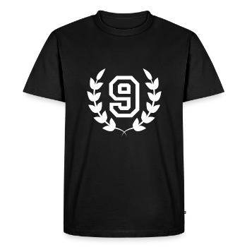 9th birthday-gift idea 9 years - Men's Premium Organic T-Shirt - black - Front - Nico (187cm)