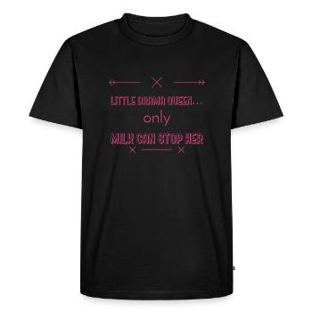 Dictons de bébé - T-shirt Premium bio Homme - noir - Devant - Nico (187cm)