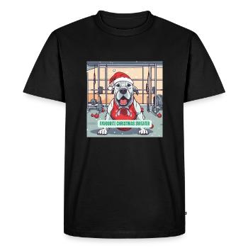Les clochettes - Doggy Edition - T-shirt Premium bio Homme - noir - Devant - Nico (187cm)
