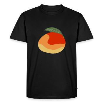 Mangue - T-shirt Premium bio Homme - noir - Devant - Nico (187cm)