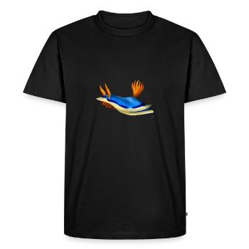 Chromodoris Annae - T-shirt Premium bio Homme - noir - Devant - Nico (187cm)