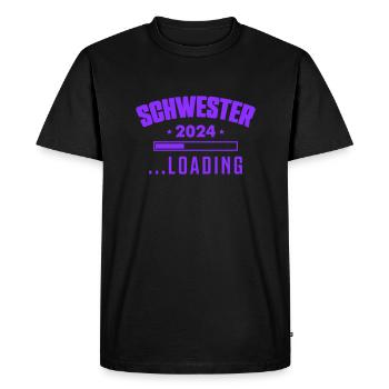 Sister 2024 - Men's Premium Organic T-Shirt - black - Front - Nico (187cm)