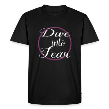 Saut à l’élastique conseils cadeau d’anniversaire idée humour cadeau - T-shirt Premium bio Homme - noir - Devant - Nico (187cm)