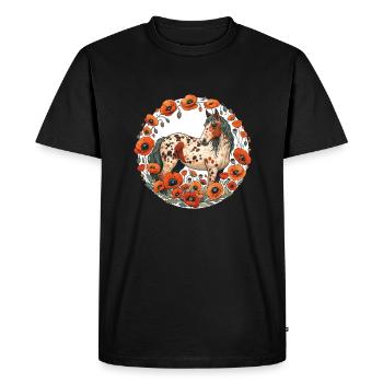 Appaloosa - T-shirt Premium bio Homme - noir - Devant - Nico (187cm)