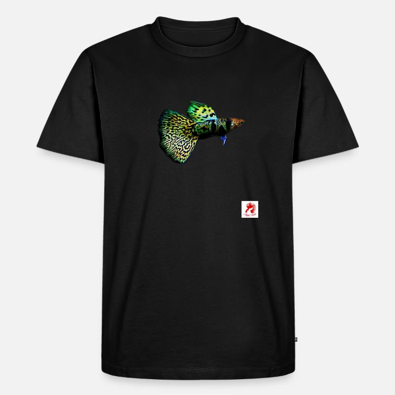 Edgar Shirt - Männer Premium Bio T-Shirt - Schwarz