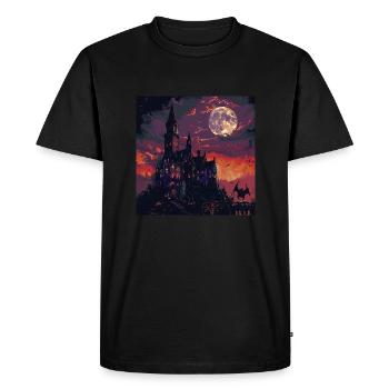 Transylvanie - T-shirt Premium bio Homme - noir - Devant - Nico (187cm)
