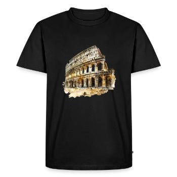 Chaque point de repère a sa propre signification. - T-shirt Premium bio Homme - noir - Devant - Nico (187cm)