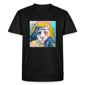 Imperator Lion - T-shirt Premium bio Homme - noir - Devant - Nico (187cm)