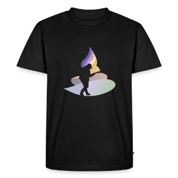 Guitare Guitare électrique - T-shirt Premium bio Homme - noir - Devant - Nico (187cm)