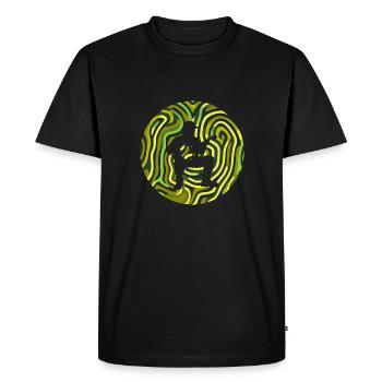 Banjo Guitare Musique Country - T-shirt Premium bio Homme - noir - Devant - Nico (187cm)