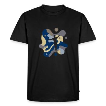 Dance School Dance Course Dance Teacher - Men's Premium Organic T-Shirt - black - Front - Nico (187cm)