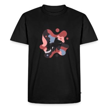 Pianiste Orchestre Ecole de Musique - T-shirt Premium bio Homme - noir - Devant - Nico (187cm)