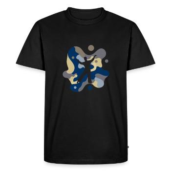 Tanzsport Professeur de danse moderne - T-shirt Premium bio Homme - noir - Devant - Nico (187cm)