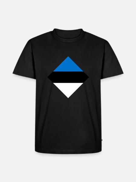 Estonia - Men's Premium Organic T-Shirt - black