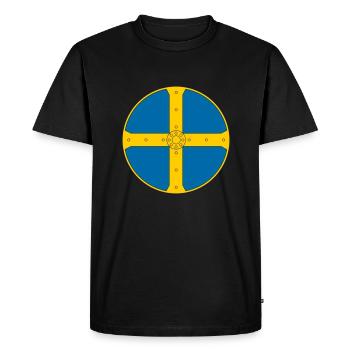 Viking - Men's Premium Organic T-Shirt - black - Front - Nico (187cm)