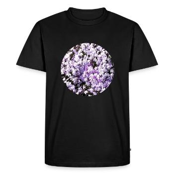 Tapis bleu - T-shirt Premium bio Homme - noir - Devant - Nico (187cm)