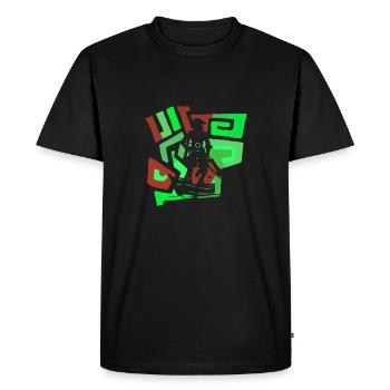 Pirate Flag Pirate Bay Pirates - Men's Premium Organic T-Shirt - black - Front - Nico (187cm)