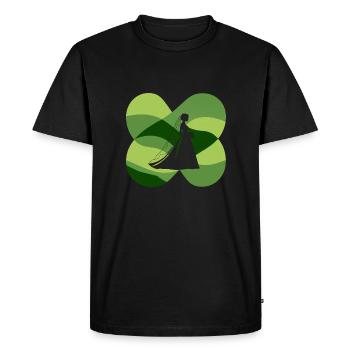 Bridal Bridesmaid Wedding Dress - Men's Premium Organic T-Shirt - black - Front - Nico (187cm)