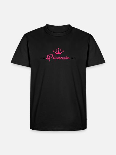 Märchenprinzessin - Men's Premium Organic T-Shirt - black