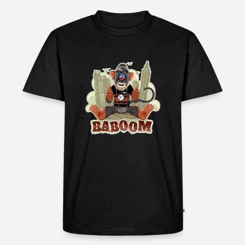 baboom version I - T-shirt Premium bio Homme - noir