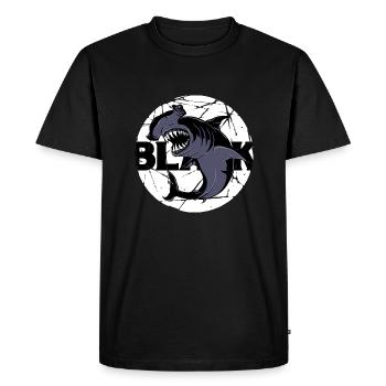 noir préfère l’égalité de tolérance noire - T-shirt Premium bio Homme - noir - Devant - Nico (187cm)