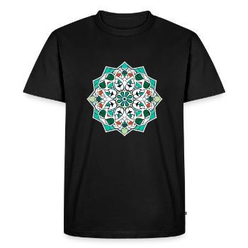 Folklore oriental - T-shirt Premium bio Homme - noir - Devant - Nico (187cm)