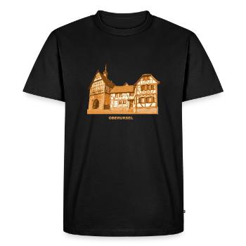 Oberursel Taunus Hochtaunus Hessen - T-shirt Premium bio Homme - noir - Devant - Nico (187cm)