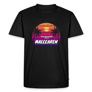 Malle Ramenez-moi aux Mallears 3 - T-shirt Premium bio Homme - noir - Devant - Nico (187cm)