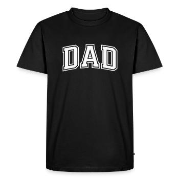 BEST DAD - Men's Premium Organic T-Shirt - black - Front - Nico (187cm)