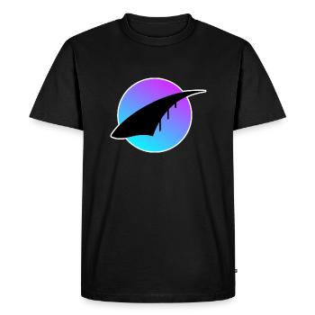 Jetée de Soli Design - T-shirt Premium bio Homme - noir - Devant - Nico (187cm)