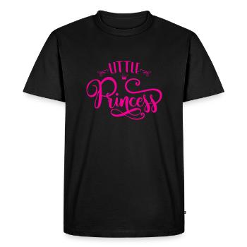 Little princess - T-shirt Premium bio Homme - noir - Devant - Nico (187cm)