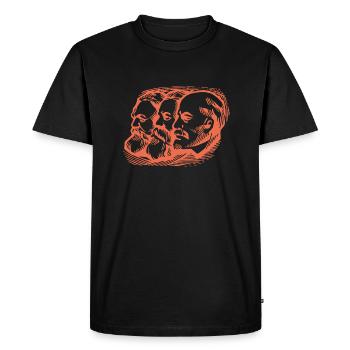Chemnitz cadeau Karl Marx Marxisme - T-shirt Premium bio Homme - noir - Devant - Nico (187cm)