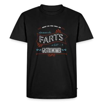 cadeaux d’astronomie en apesanteur dictons cadeau - T-shirt Premium bio Homme - noir - Devant - Nico (187cm)