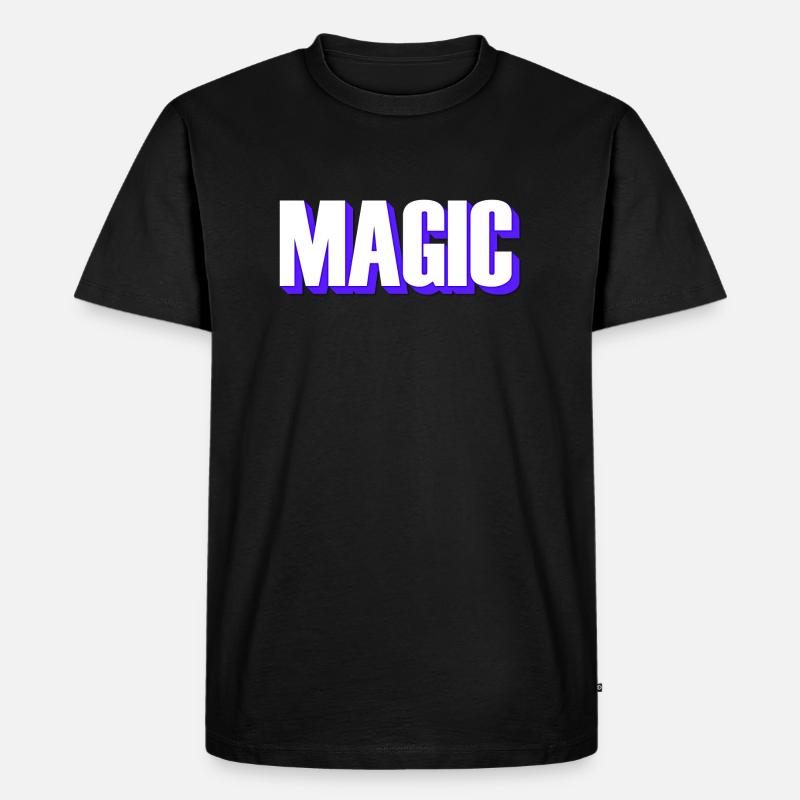 Magic - Männer Premium Bio T-Shirt - Schwarz
