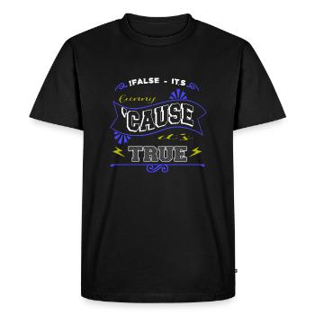 Informatics Nurse Girl Computer Science - Men's Premium Organic T-Shirt - black - Front - Nico (187cm)