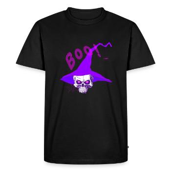 Hou! - T-shirt Premium bio Homme - noir - Devant - Nico (187cm)