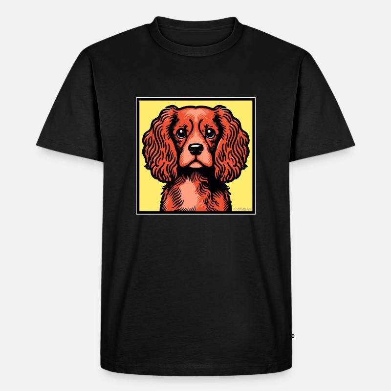 Ruby Cav - Männer Premium Bio T-Shirt - Schwarz