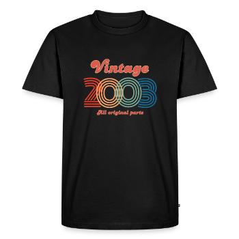 Vintage 2003 all original parts - T-shirt Premium bio Homme - noir - Devant - Nico (187cm)